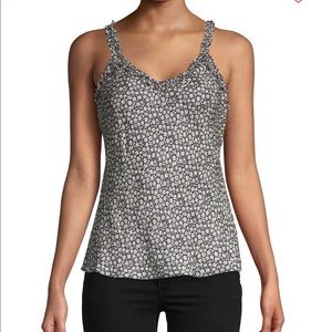 Rebecca Taylor petite floral print tank top